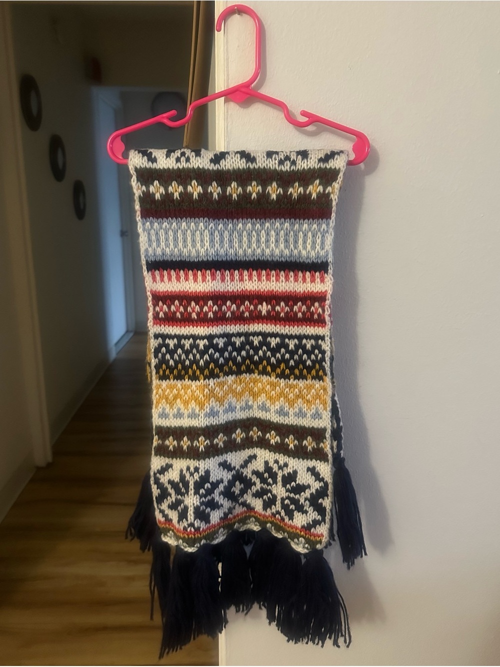 Multicolor Pattern Scarf